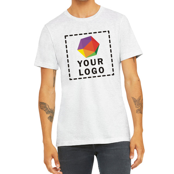 Bella + Canvas Custom Printed Unisex Jersey T-Shirt -3001C