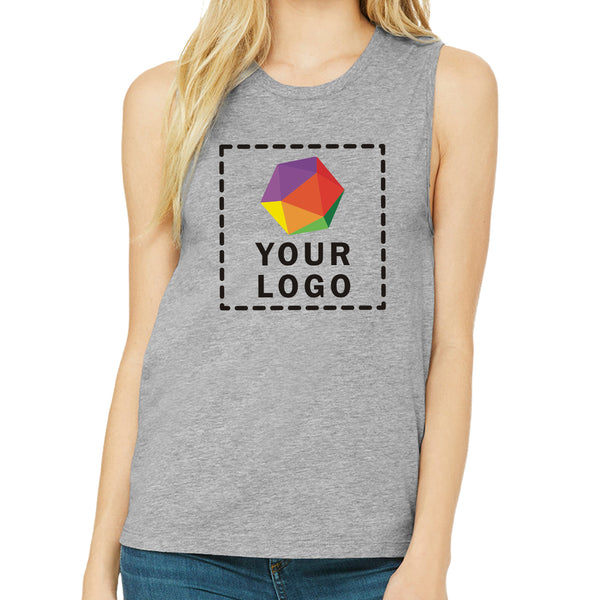 Bella + Canvas Custom Printed Ladies' Jersey Muscle Tank - b6003