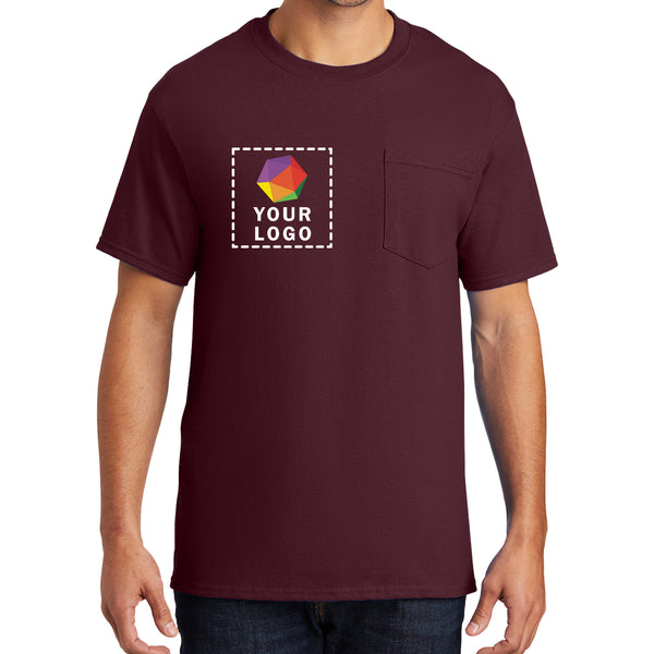 Port & Company® Custom Printed Essential Pocket Tee - PC61P