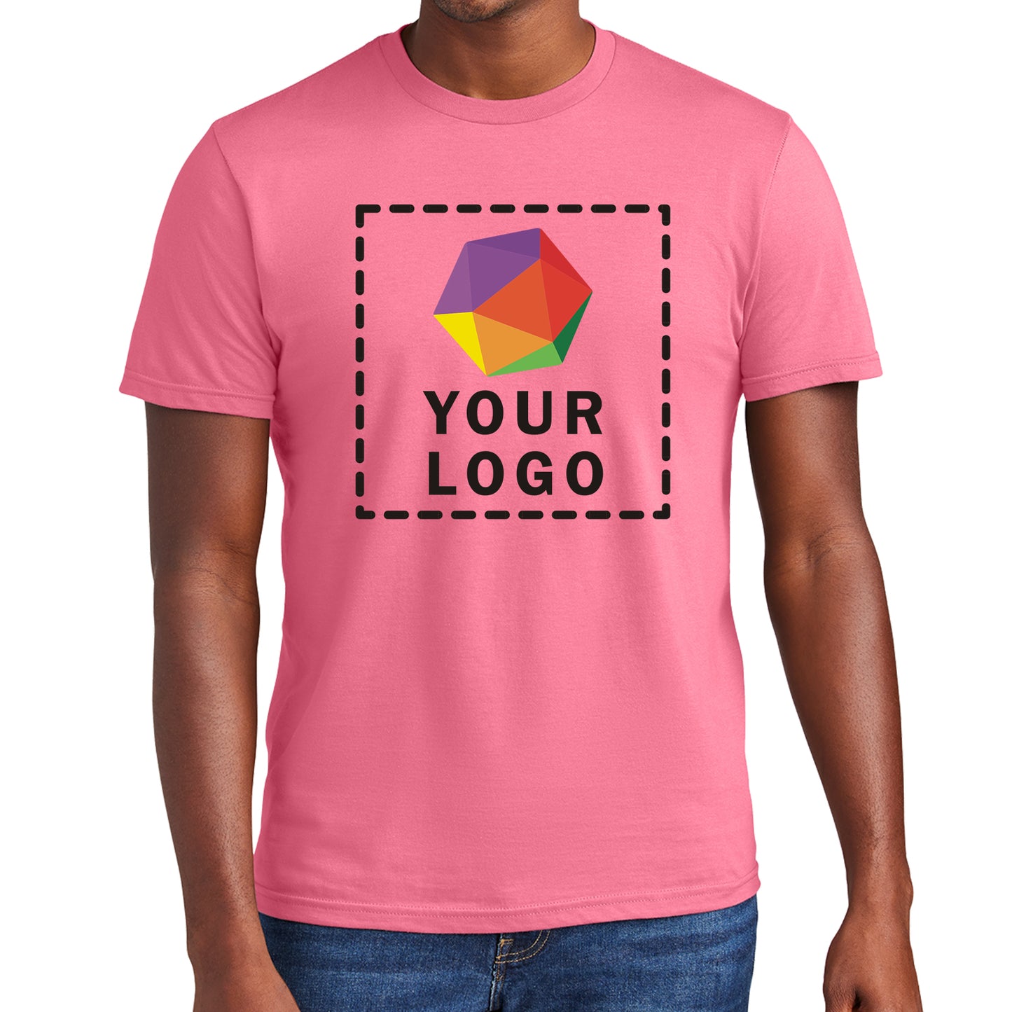 District® Custom Printed Very Important Tee ® - DT6000