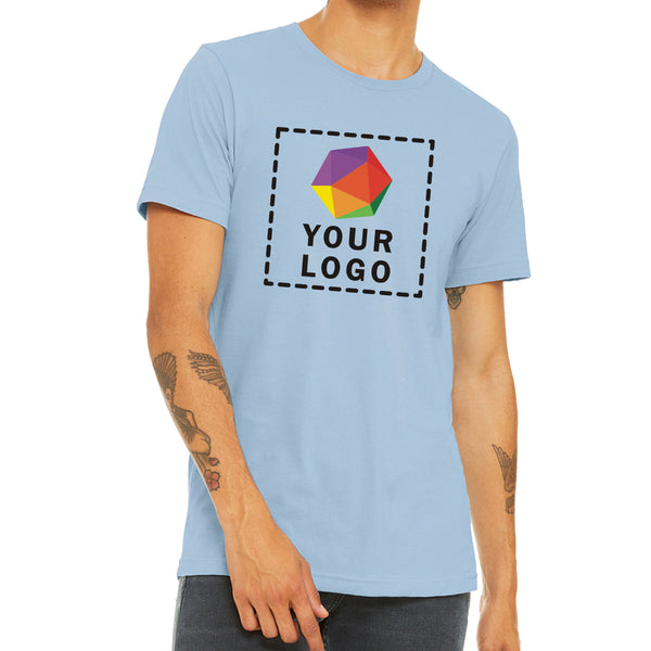 Bella + Canvas Custom Printed Unisex Jersey T-Shirt -3001C