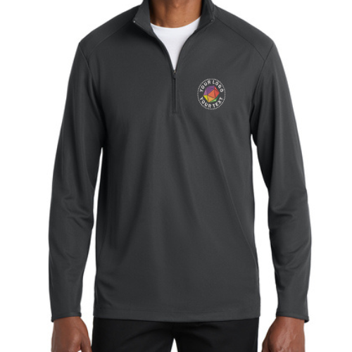 Port Authority® Custom Embroidered Pinpoint Mesh 1/2-Zip - K806