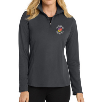 Port Authority® Custom Embroidered Women's Pinpoint Mesh 1/2-Zip  -  L806