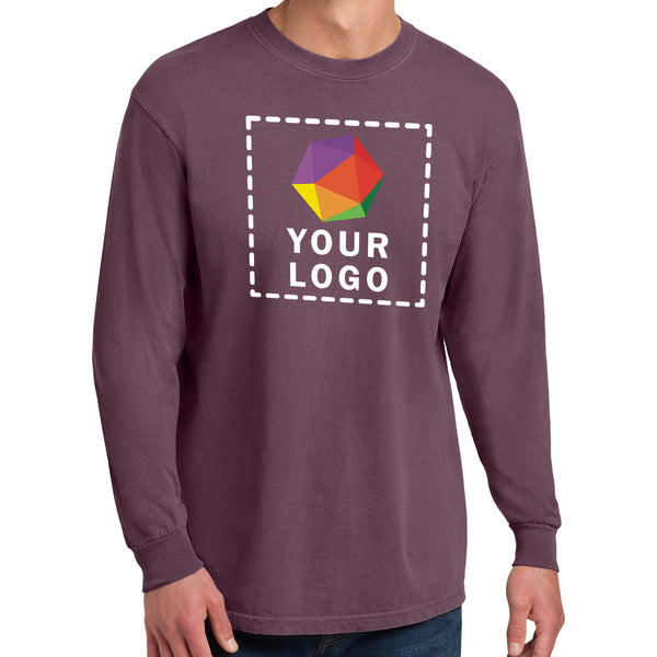 Comfort Colors Custom Printed Adult Heavyweight RS Long-Sleeve T-Shirt - 6014