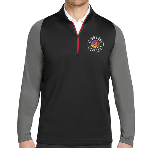 Nike Custom Embroidered Dri-FIT Stretch 1/2-Zip Cover-Up - 779795