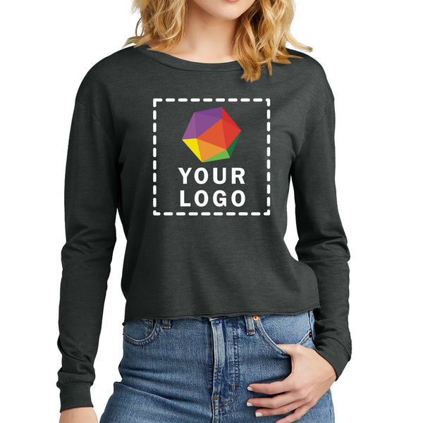 District® Custom Printed Women’s Perfect Tri® Midi Long Sleeve Tee - DT141