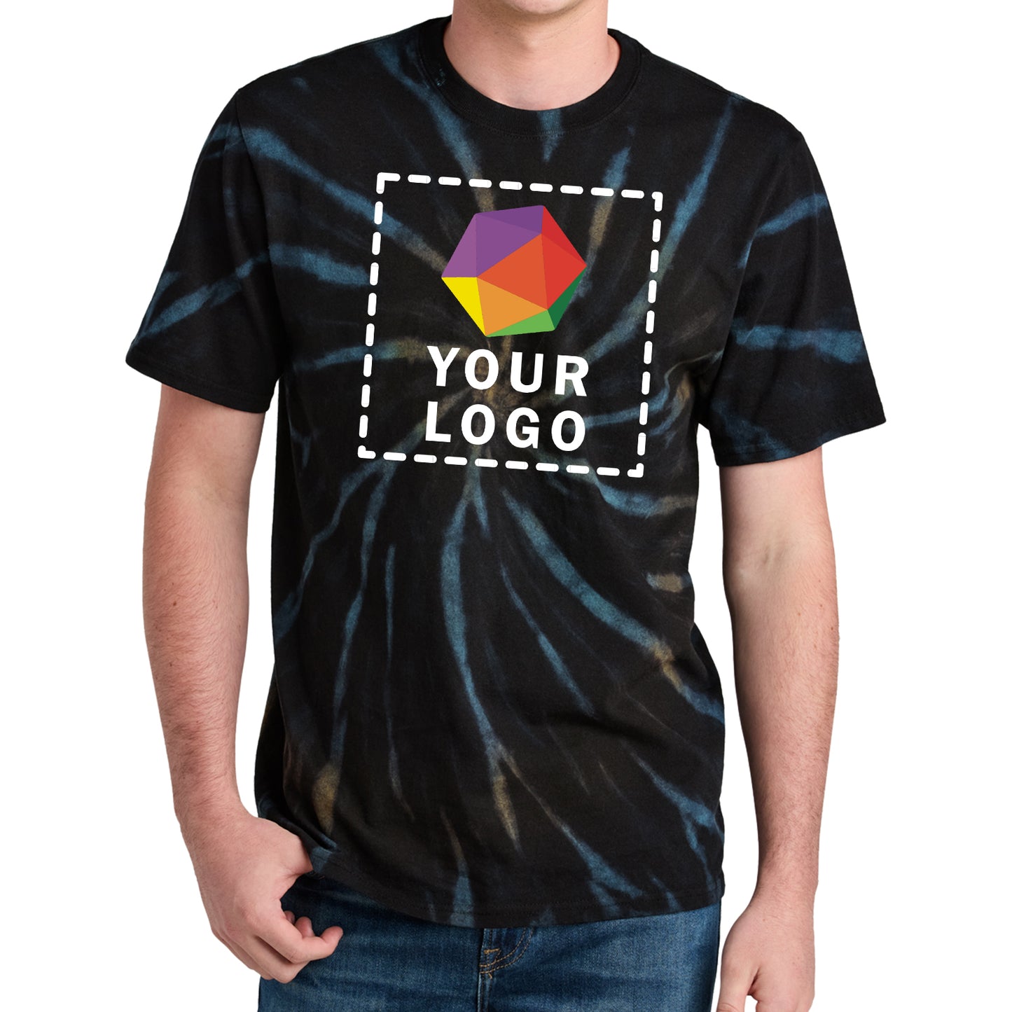 Port & Company® Custom Printed Tie-Dye Tee - PC147