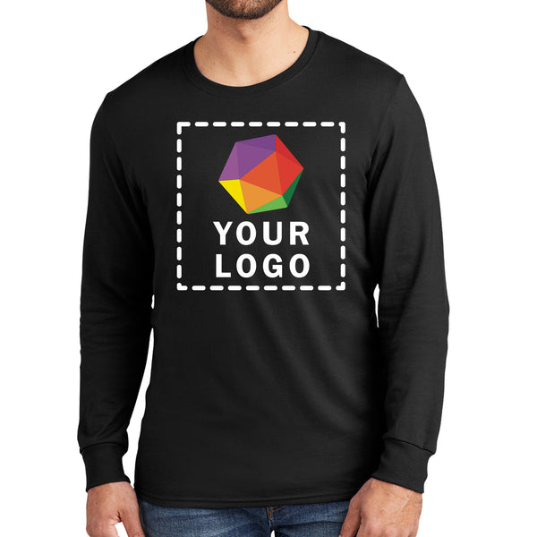 Jerzees® Premium Blend Ring Spun Custom Printed Long Sleeve T-Shirt. 560LS