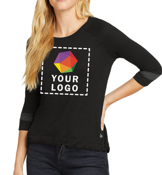 New Era ® Women's Tri-Blend 3/4-Sleeve Tee - LNEA136