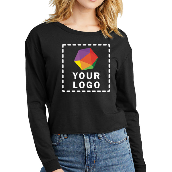 District® Custom Printed Women’s Perfect Tri® Midi Long Sleeve Tee - DT141