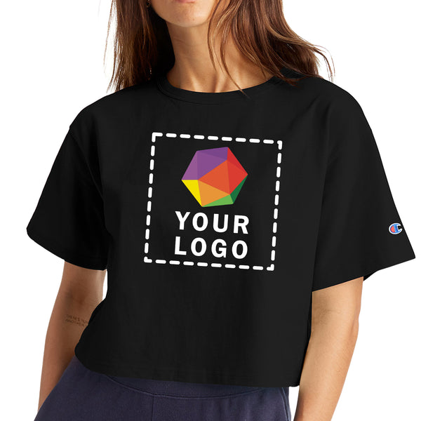 Champion Custom Printed Ladies' Cropped Heritage T-Shirt - T453W
