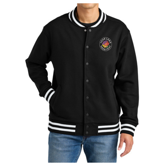 New Era® Custom Embroidered Varsity Heavyweight Fleece Jacket - NEA560