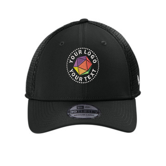 New Era® 39THIRTY® Custom Embroidered Performance Stretch Mesh Cap - NE1130