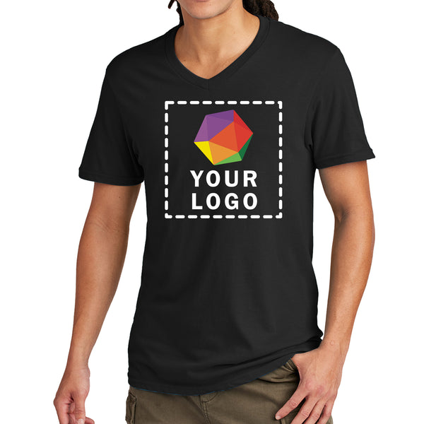 District® Custom Printed Very Important Tee ® V-Neck - DT6500
