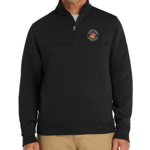 CornerStone® Custom Embroidered 1/2-Zip Job Shirt  -  CS626