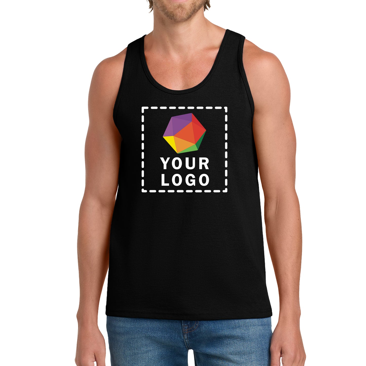 Gildan® Custom Printed Ultra Cotton®100% US Cotton Tank Top - 2200