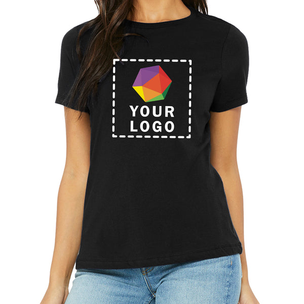 Bella + Canvas Custom Printed Ladies' Relaxed Jersey Short-Sleeve T-Shirt - B6400