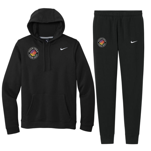 Nike Custom Embroidered Club Fleece Tracksuit - CJ1611 / NKHM8045