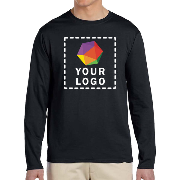 Gildan Custom Printed Adult Softstyle® Long-Sleeve T-Shirt - G64400