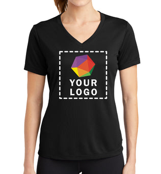 Sport-Tek® Women's PosiCharge® RacerMesh® V-Neck Tee - LST340