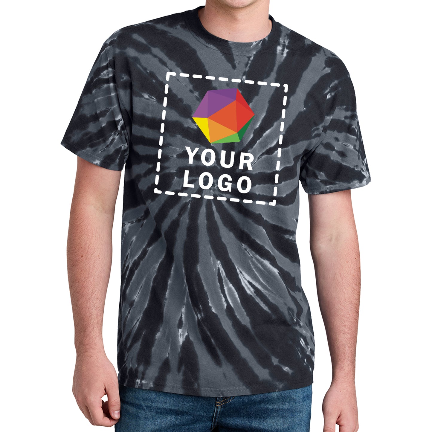 Port & Company® Custom Printed Tie-Dye Tee - PC147