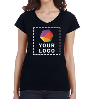 Gildan Ladies' SoftStyle® Fitted V-Neck T-Shirt - G64VL