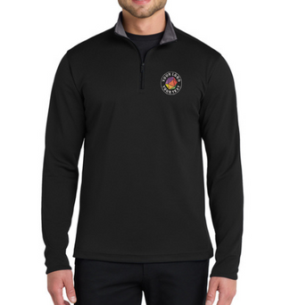 Port Authority® Custom Embroidered Silk Touch™ Performance 1/4-Zip  -  K584