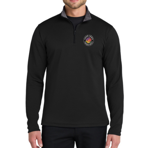 Port Authority® Custom Embroidered Silk Touch™ Performance 1/4-Zip  -  K584