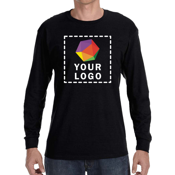 Gildan Custom Printed Adult Heavy Cotton™ Long-Sleeve T-Shirt - G5400