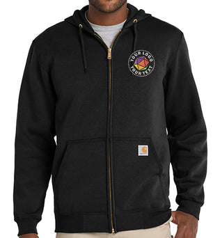 Carhartt ® Midweight Hooded Zip-Front Sweatshirt - CTK122