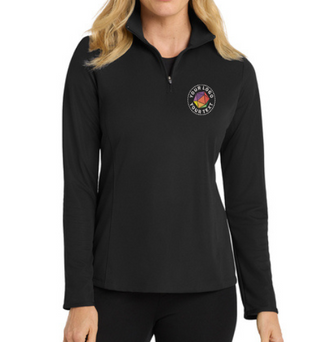 Port Authority® Custom Embroidered Women's Pinpoint Mesh 1/2-Zip  -  L806