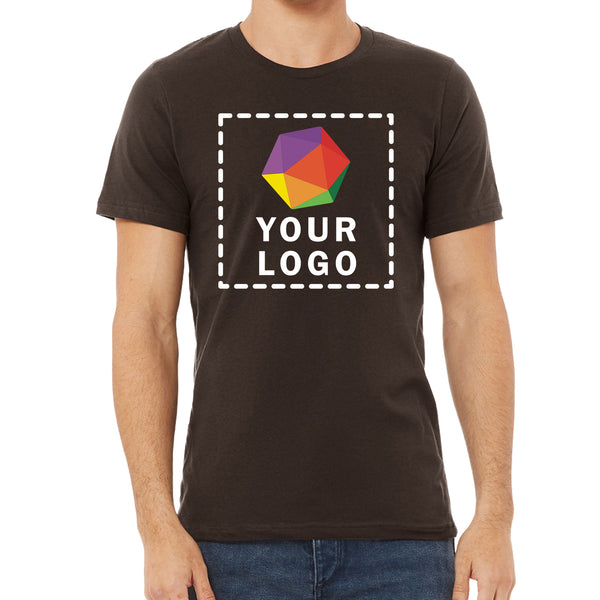 Bella + Canvas Custom Printed Unisex Jersey T-Shirt -3001C