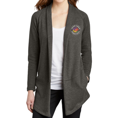 Port Authority® Women's Interlock Custom Embroidered Cardigan - L807