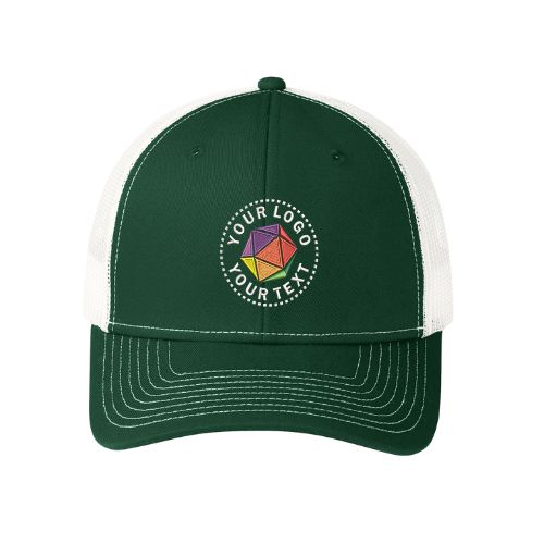 Port Authority® Custom Embroidered Snapback Trucker Cap - C112