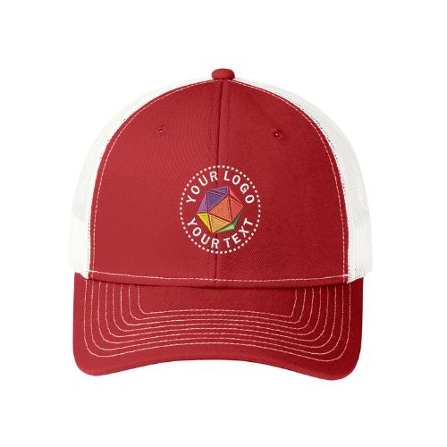 Port Authority® Custom Embroidered Snapback Trucker Cap - C112
