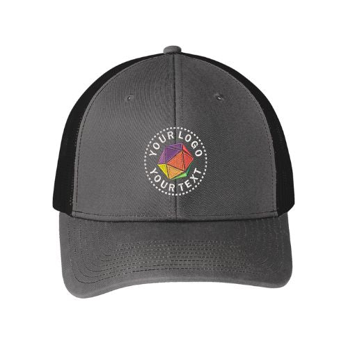 Port Authority® Custom Embroidered Snapback Trucker Cap - C112