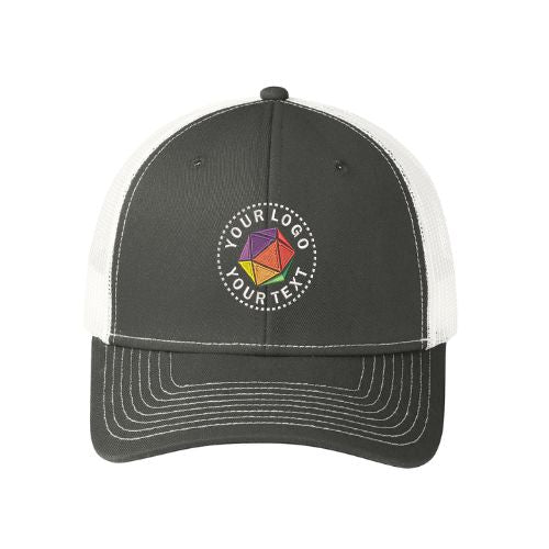 Port Authority® Custom Embroidered Snapback Trucker Cap - C112