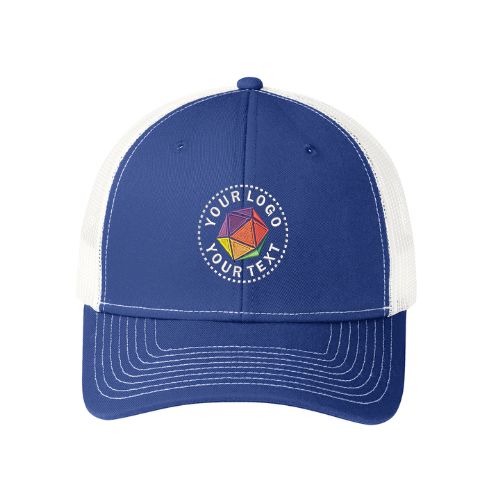 Port Authority® Custom Embroidered Snapback Trucker Cap - C112