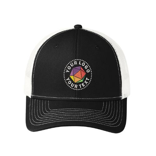 Port Authority® Custom Embroidered Snapback Trucker Cap - C112