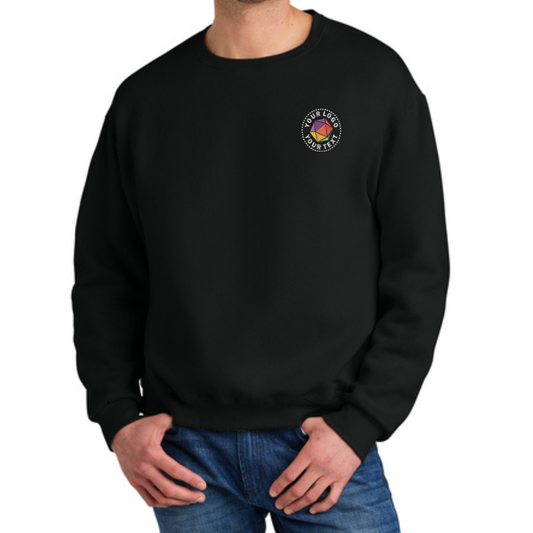 Jerzees Rugged™ Unisex Custom Embroidered Crewneck Sweatshirt - C12M