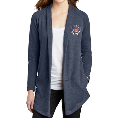 Port Authority® Women's Interlock Custom Embroidered Cardigan - L807