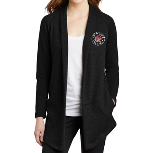 Port Authority® Women's Interlock Custom Embroidered Cardigan - L807