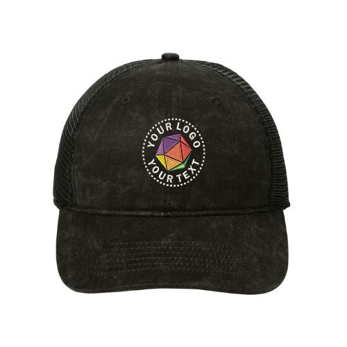 Port Authority ® Custom Embroidered Pigment Print Mesh Back Cap - C927