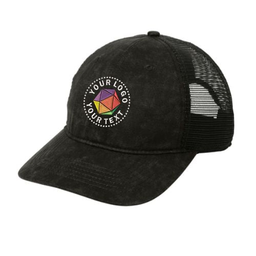 Port Authority ® Custom Embroidered Pigment Print Mesh Back Cap - C927