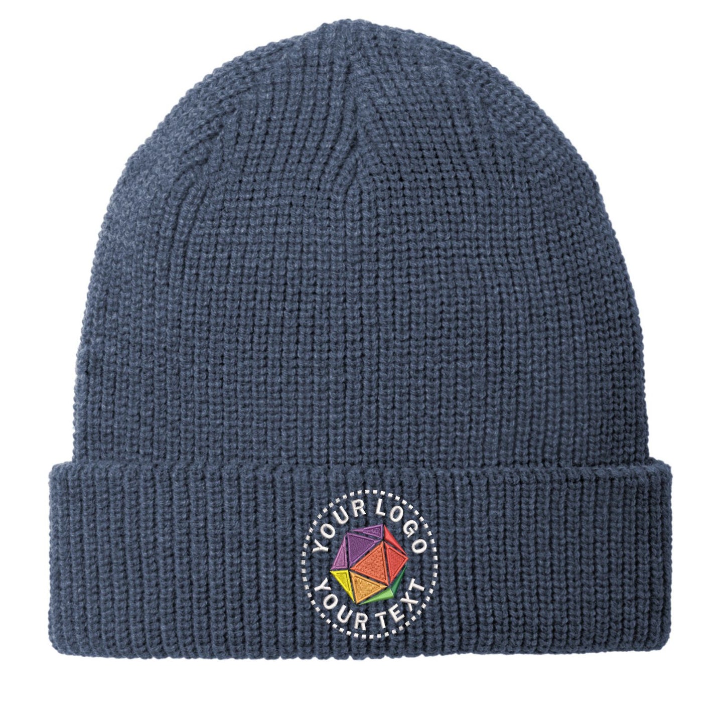 Port Authority® Custom Embroidered Chunky Knit Beanie - C958