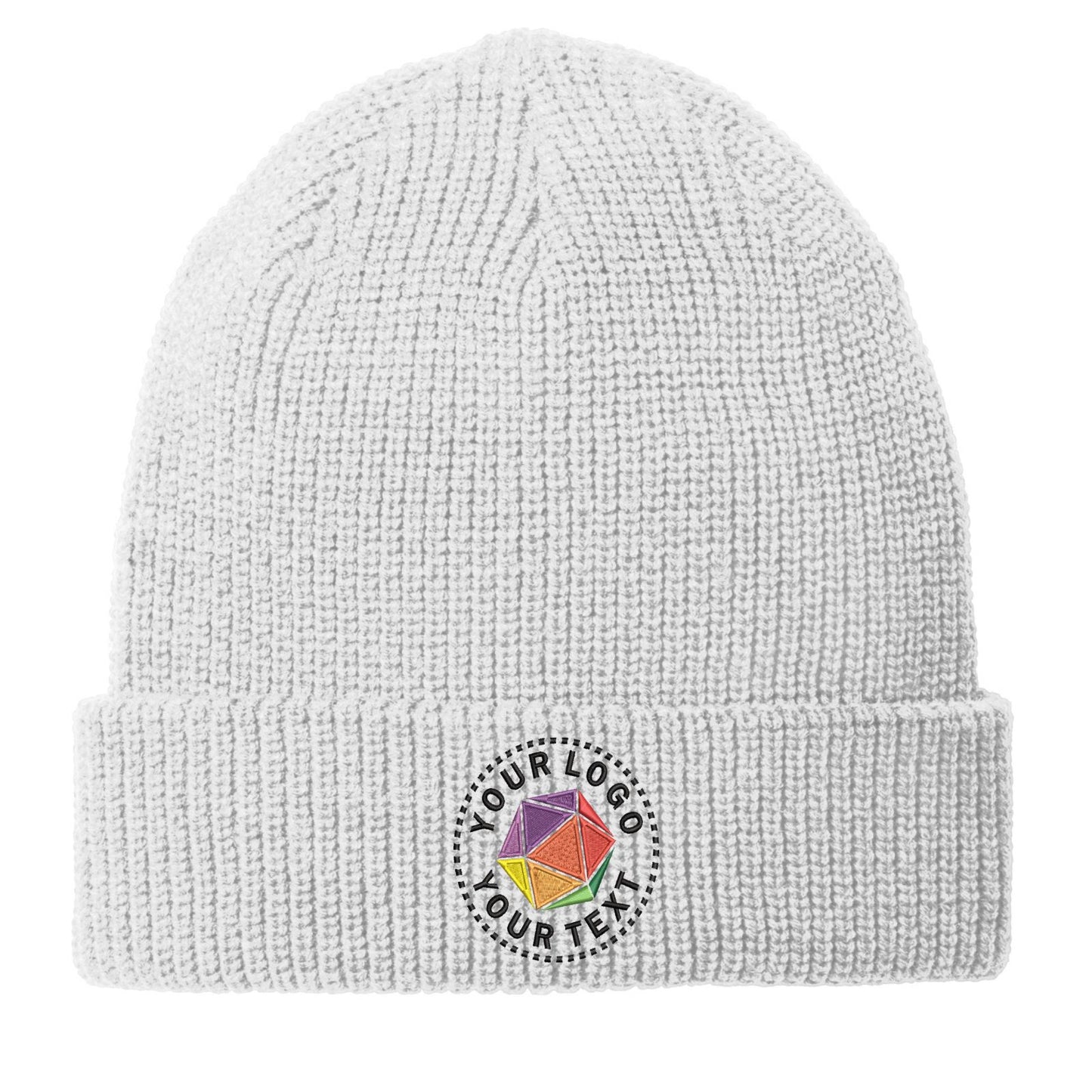 Port Authority® Custom Embroidered Chunky Knit Beanie - C958