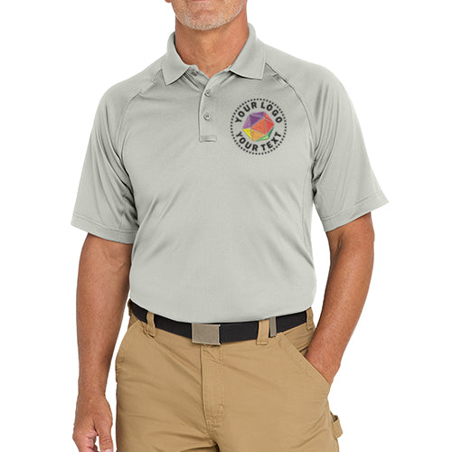 CornerStone® Custom Embroidered Select Snag-Proof Tactical Polo - CS410
