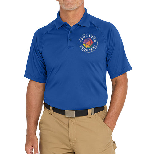 CornerStone® Custom Embroidered Select Snag-Proof Tactical Polo - CS410