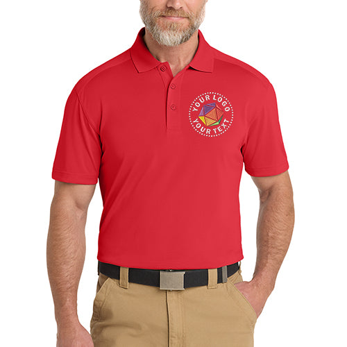 CornerStone® Custom Embroidered Select Lightweight Snag-Proof Polo - CS418
