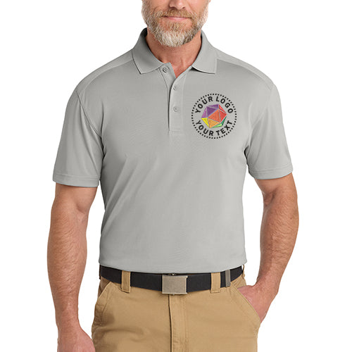 CornerStone® Custom Embroidered Select Lightweight Snag-Proof Polo - CS418